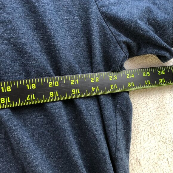 American Eagle Mens T-Shirt Size XXL Super Soft Standard Fit Graphic Tee Navy - Picture 4 of 10